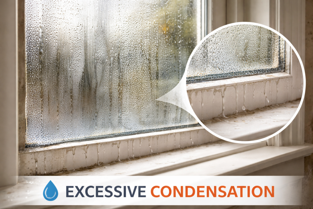 Condensation Close-Up In Layton UT 